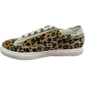 Multi-Fabric Lace-Up Fashion Sneaker