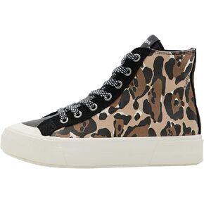 Desigual Women's Shoes 4 Woman Fabric Sneakers High