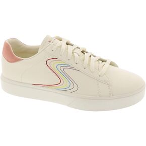Skechers Court Classics Eden LXLined Up Womens Sneaker 7 BM US NaturalMulti