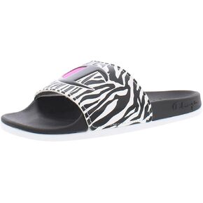 Champion Ipo Squish Wild Womens Shoes Size 6, Color: Black/White-Black