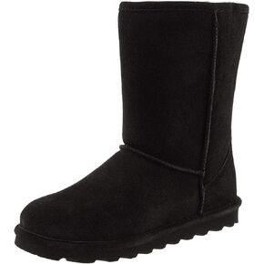 BEARPAW Women's Elle Short Winter Boot Black.ii 10