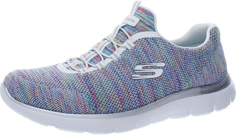 حذاء رياضي نسائي من Skechers Sport SummitsForever Glowing مقاس 6 BM US WhiteMulti in Saudi Arabia