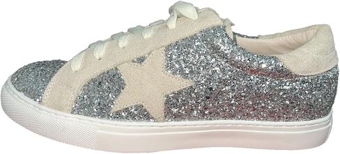 Multi-Fabric Lace-Up Fashion Sneaker in Saudi Arabia