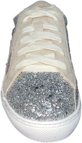 Multi-Fabric Lace-Up Fashion Sneaker in Saudi Arabia