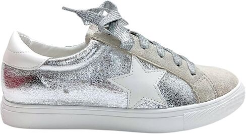 Multi-Fabric Lace-Up Fashion Sneaker in Saudi Arabia