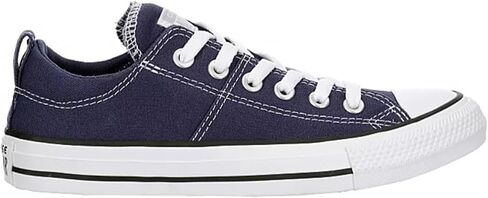 حذاء رياضي من القماش Chuck Taylor All Star Madison Ox للجنسين من Converse - نمط إغلاق برباط - Uncharted Waters/أبيض/أسود 7 in Saudi Arabia