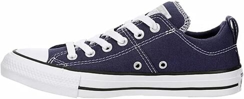حذاء رياضي من القماش Chuck Taylor All Star Madison Ox للجنسين من Converse - نمط إغلاق برباط - Uncharted Waters/أبيض/أسود 7 in Saudi Arabia