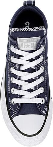 حذاء رياضي من القماش Chuck Taylor All Star Madison Ox للجنسين من Converse - نمط إغلاق برباط - Uncharted Waters/أبيض/أسود 7 in Saudi Arabia