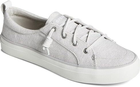 Sperry Ladies Footwear Women's Crest Vibe Seasonal Sneaker, GREY TWO TONE, 8 in Saudi Arabia