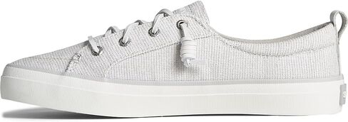 Sperry Ladies Footwear Women's Crest Vibe Seasonal Sneaker, GREY TWO TONE, 8 in Saudi Arabia