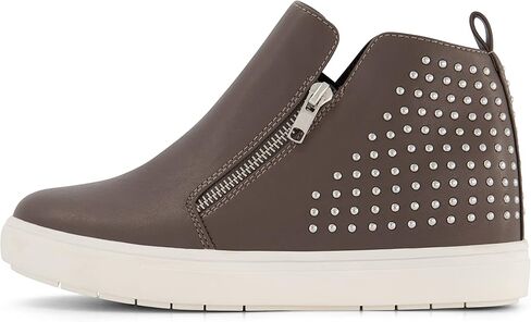 CUSHIONAIRE Women's Hollywood studded Hidden Wedge sneaker +Memory Foam in Saudi Arabia