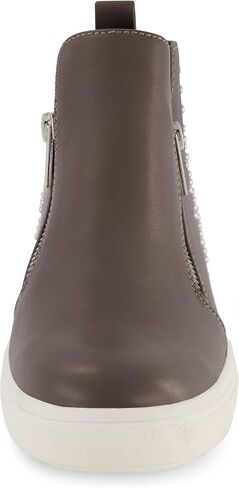 CUSHIONAIRE Women's Hollywood studded Hidden Wedge sneaker +Memory Foam in Saudi Arabia