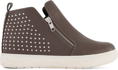 CUSHIONAIRE Women's Hollywood studded Hidden Wedge sneaker +Memory Foam in Saudi Arabia
