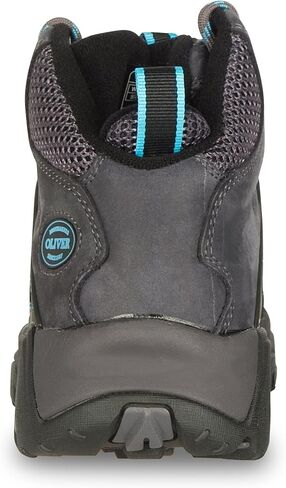 Honeywell Oliver 5" Leather & Mesh Women's Steel Toe Sneakers, Black & Blue (OL21112) in Saudi Arabia