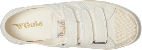 Gola Women's Coaster Strap Sneaker, Off-White/Off-White, 6.5 in Saudi Arabia