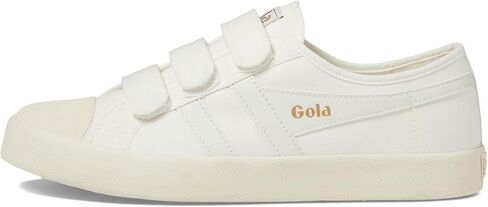 Gola Women's Coaster Strap Sneaker, Off-White/Off-White, 6.5 in Saudi Arabia