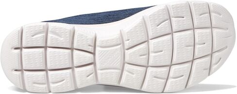 Skechers Women's Summits Fun Flare Sneaker, Navy/Multi=NVMT, 9.5 Wide in Saudi Arabia