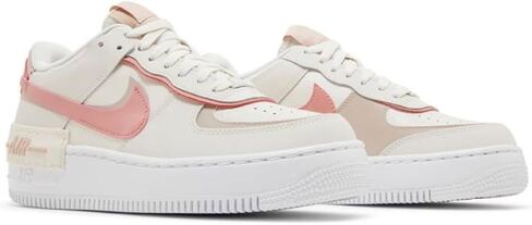 Nike AF1 Shadow Womens DZ1847-001 فانتوم/أحمر ستاردست Sz 6.5 نانومتر in Saudi Arabia