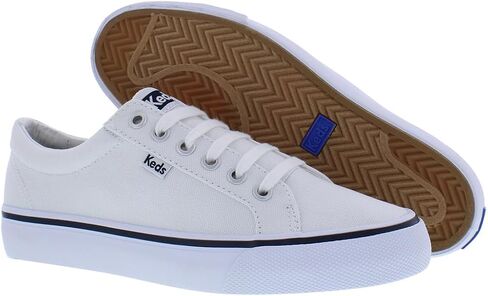 رباط Keds Jump Kick أبيض/شريط كحلي 9.5 B (M) in Saudi Arabia