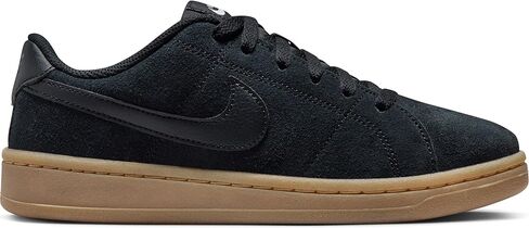 Nike Womens Court Royale 2 Suede Trainers CZ0218 Sneakers Shoes (UK 4.5 US 7 EU 38, Black White 001) in Saudi Arabia