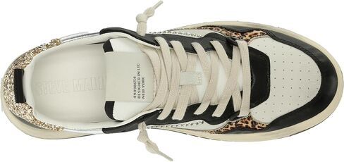 Steve Madden Women's Everlie Sneaker, Black Multi, 9.5 in Saudi Arabia
