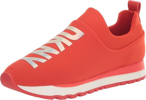 DKNY Women's Jadyn Lightweight Slip on Comfort Sneaker, Tango, 8 in Saudi Arabia