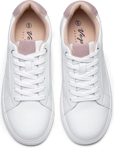 حذاء رياضي نسائي من Vepose CZR8013 بأربطة مقاس 8 (CZR8013 أبيض وردي 07) in Kuwait