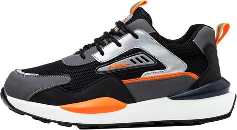 Steel Toe Sneakers for Men Women Lightweight Safety Work Shoes Comfortable Sneakers Slip-Resistant Composite Toe Shoes for Construction in Saudi Arabia