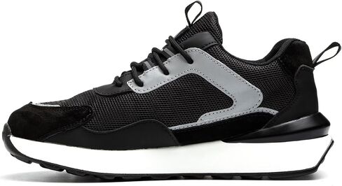 Steel Toe Sneakers for Men Women Lightweight Safety Work Shoes Comfortable Sneakers Slip-Resistant Composite Toe Shoes for Construction in Saudi Arabia