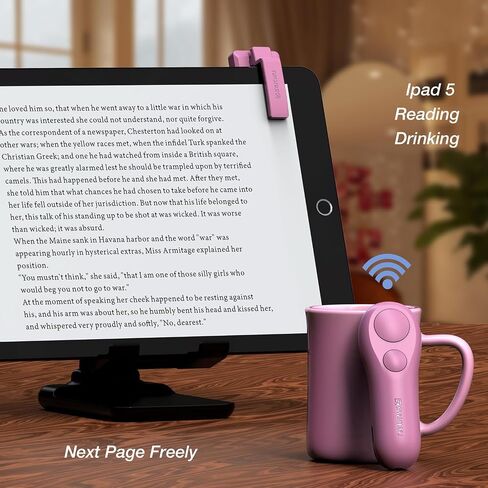 SK SYUKUYU RF Remote Control Page Turner for Kindle Reading Ipad Surface Comics, iPhone Android Tablets Reading Novels Taking Photos (Green), SKPT01 in Saudi Arabia