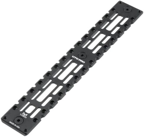 Leapers - Made in USA - MLOK ARCA Rail Compatible with Arca-Swiss RRS Dovetail Tripod Ballhead R-Lock MRAS Quick Release Plate Mount (6 Slots) in Saudi Arabia