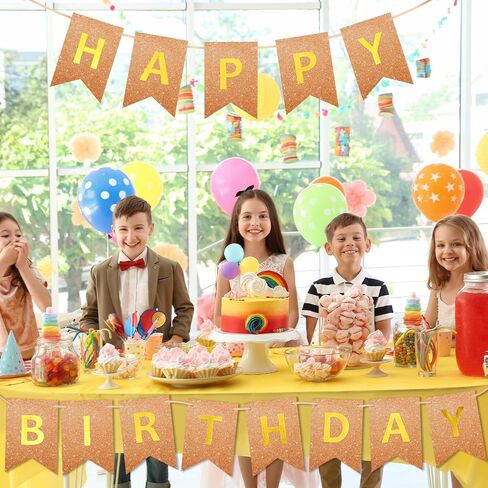 GBAUKAFHE قوس قزح عيد ميلاد سعيد راية عيد ميلاد علامة لخلفية عيد ميلاد سعيد الديكورات للنساء الفتيات الاطفال حفلة عيد ميلاد جدار الباب إكليل الرايات راية حفلة النساء الأطفال استحمام الطفل ديكور معلق in Saudi Arabia