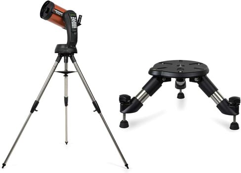 مجموعة تلسكوب Celestron Nexstar 6SE المحوسبة Maksutov-Cassegrain GoTo مع حامل ثلاثي القوائم على الطاولة (عنصران) in Kuwait