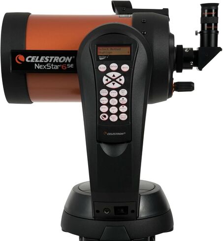 مجموعة تلسكوب Celestron Nexstar 6SE المحوسبة Maksutov-Cassegrain GoTo مع حامل ثلاثي القوائم على الطاولة (عنصران) in Kuwait
