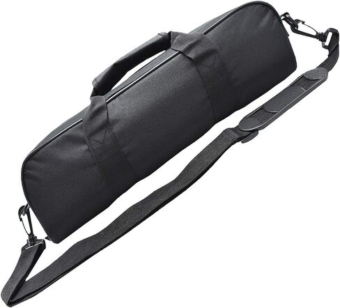 Birsppy Aeiniwer 4.7x3.9x16.5in/12x10x42cm حقيبة حمل مبطنة ثلاثية القوائم، حقيبة صغيرة سميكة مع حزام الكتف ومقبض حمل للحوامل الثلاثية، Monopod والآلات الموسيقية، نايلون متين، خفيف الوزن in Kuwait