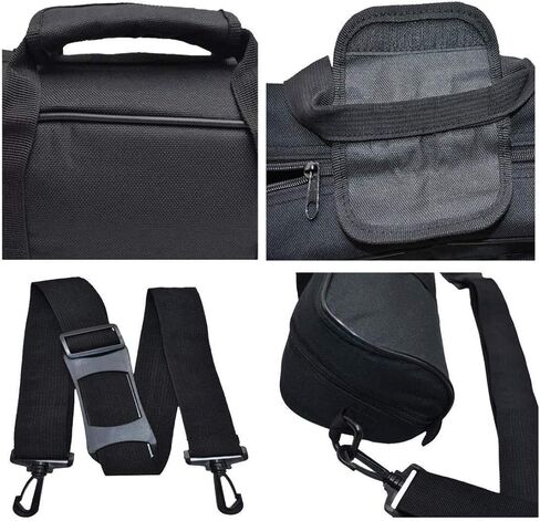 Birsppy Aeiniwer 4.7x3.9x16.5in/12x10x42cm حقيبة حمل مبطنة ثلاثية القوائم، حقيبة صغيرة سميكة مع حزام الكتف ومقبض حمل للحوامل الثلاثية، Monopod والآلات الموسيقية، نايلون متين، خفيف الوزن in Kuwait