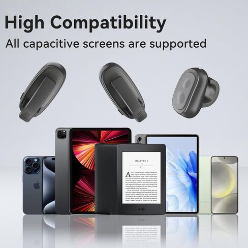 [مشبكين] جهاز التحكم عن بعد لصفحة البنصر لجهاز Kindle Paperwhite ملحقات جهاز التحكم عن بعد لجهاز Kindle Clip Clicker Page Turner لأجهزة Ipad Android والأجهزة اللوحية والهاتف ومشغلات الكاميرا in Saudi Arabia