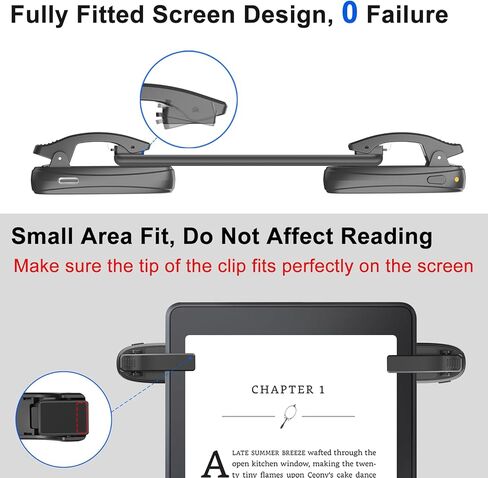 [2 Clips] Finger Ring Page Turner Remote for Kindle Paperwhite Remote Page Turner Accessories for Kindle Clip Clicker Page Turner for Ipad Android Tablets Phone Camera Triggers in Kuwait