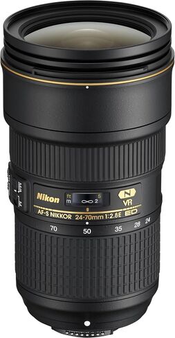 Nikon AF-S NIKKOR 24-70mm f/2.8E ED VR Lens Base Bundle in Saudi Arabia