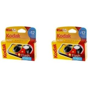 KODAK Fun Flash Disposable Camera – 39 Exposures Pack of 2