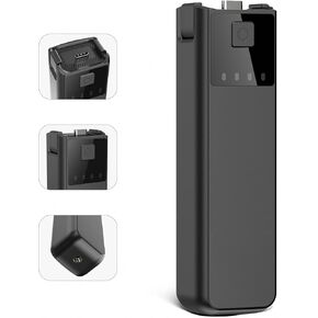 Osmo Pocket 3 Battery Handle Grip, Compatible with DJI Osmo Pocket 3, Accessory with Built-in 4000mAh Battery,1/4" Threaded Hole (Not compatible with external audio devices)