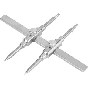 Dual Tip Camera Lens Repair Spanner, Solid Stainless Steel Tool Set for Easy Disassembly of 10-130mm Lens