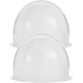 MAGICLULU 2Pcs Camera Sun Rain Security Cover Universal Security Camera Protective Shield Cameras Sun Rain Shade Camera Cover Shield for Cameras Outdoor - White