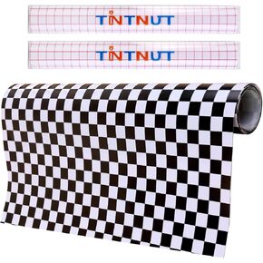 Tintnut Flame Permanent Vinyl Roll - 12 inch x 5ft, Permanent Adhesive Vinyl Roll, Burning Fire Pattern Self Sticker Water Proof Vinyl Compatible with Cricut Or Silhouette