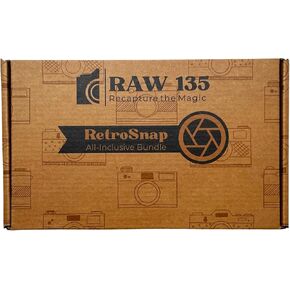 Raw135™ Development & Digital Scans for Kodak Funsavers • RetroSnap All-Inclusive Bundle • Microfiber Towel • Best Disposable Cameras Bulk • film camera 35mm film camera disposable (3 Pack)