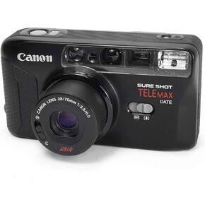 Canon Sure Shot 35MM TELEmax Point and Shoot Film Camera with 38-70MM Lens Camera (Renewed)