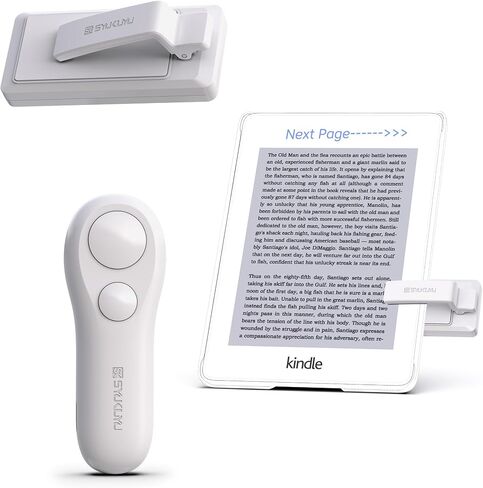 SK SYUKUYU RF Remote Control Page Turner for Kindle Reading Ipad Surface Comics, iPhone Android Tablets Reading Novels Taking Photos (Green), SKPT01 in Saudi Arabia