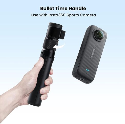 مقبض وقت الرصاصة مع حامل ثلاثي صغير لملحقات Insta360 X3/ One X2/One RS/One R/One in Saudi Arabia