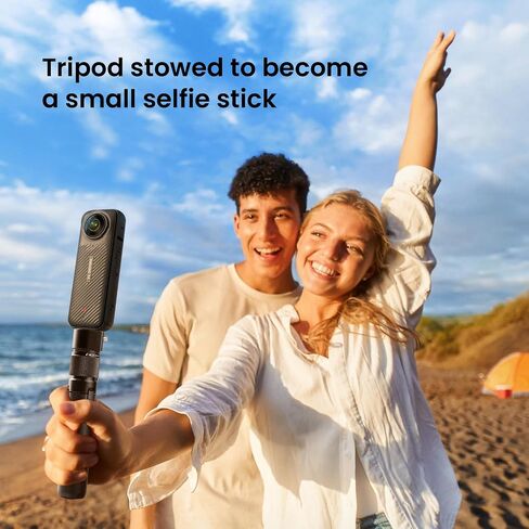 مقبض وقت الرصاصة مع حامل ثلاثي صغير لملحقات Insta360 X3/ One X2/One RS/One R/One in Saudi Arabia