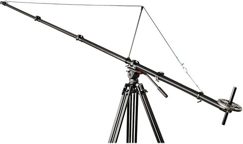PROAIM Fly-Master 13' رافعة تلسكوبية من ألياف الكربون. لRS 2، RSC 2، كرين 2S/3S. المشابك المقاومة للانزلاق - مستقرة وآمنة. حمولة تصل إلى 6.8 كجم/15 رطل. (جي بي-FLMS-01) in Saudi Arabia